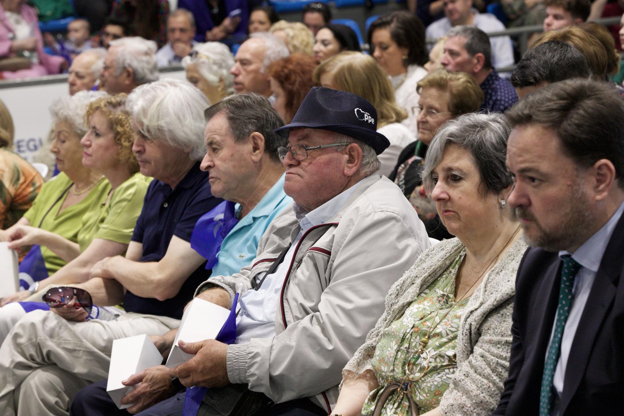 Acto del PP en Murcia con Feijóo