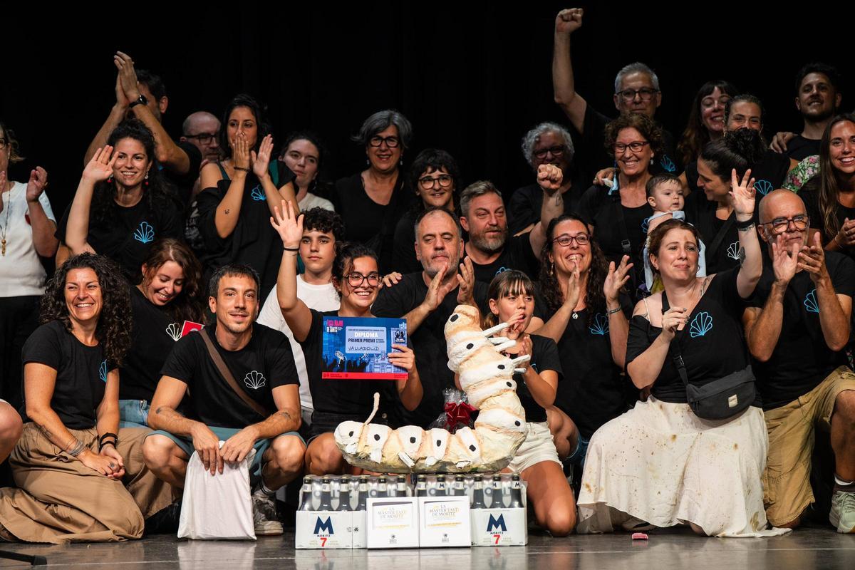 La calle Valladolid recibe el primer premio de la Festa Major de Sants6