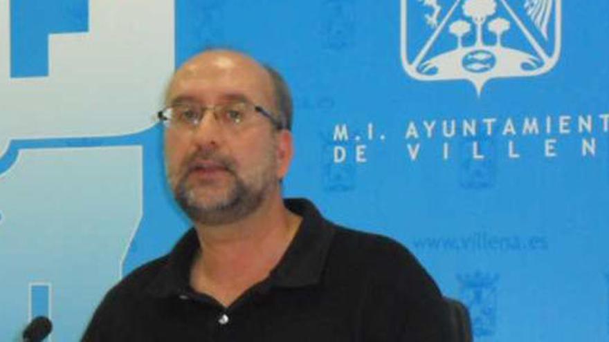 El concejal de Urbanismo de Villena, Carlos Beltrán.