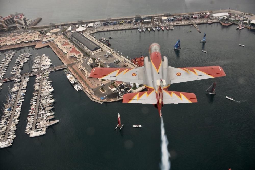 Alicante, a vista de la patrulla Águila