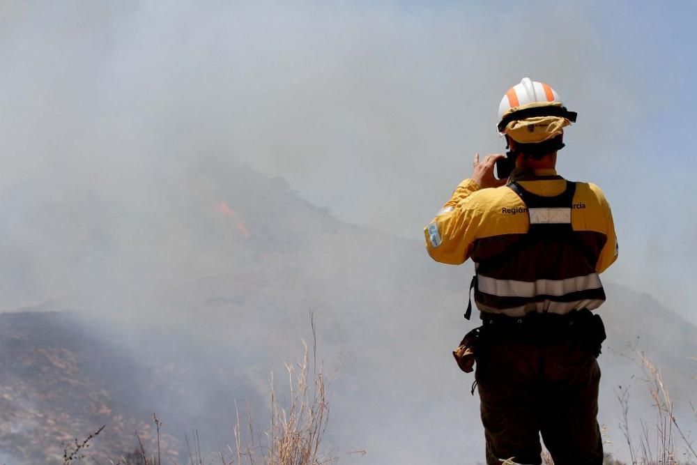 Incendio en Portman