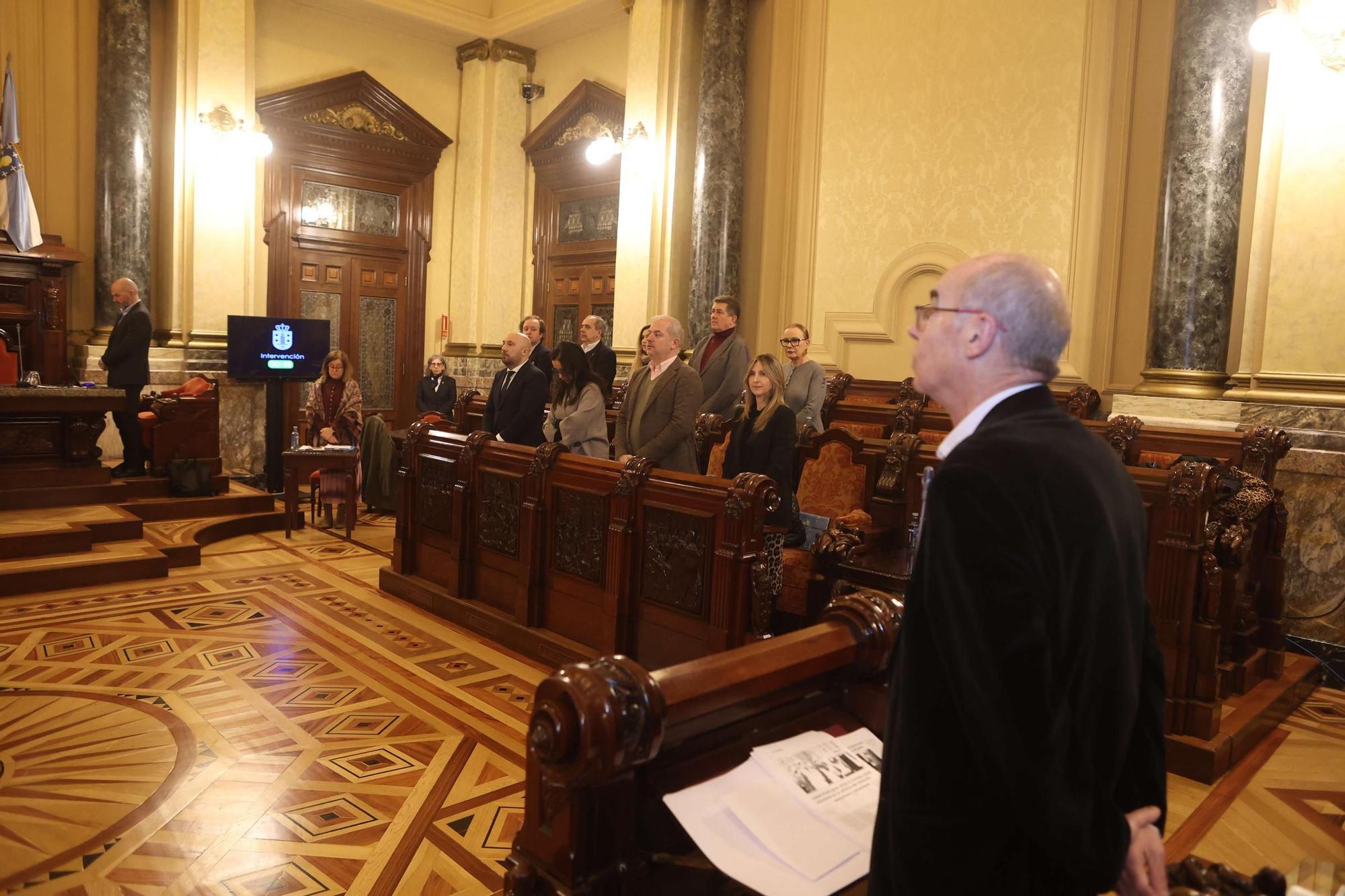 Los presupuestos de A Coruña para 2025 pasan por el pleno municipal