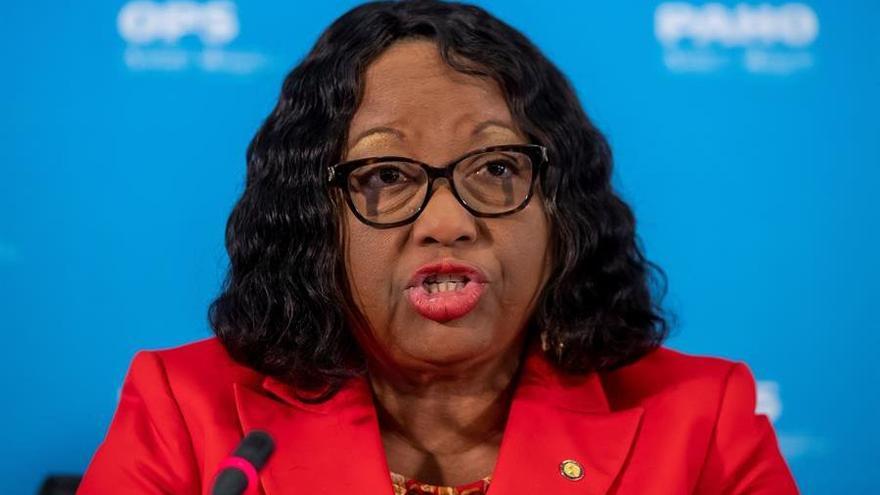 La directora de la Organización Panamericana de la Salud (OPS), Carissa Etienne.