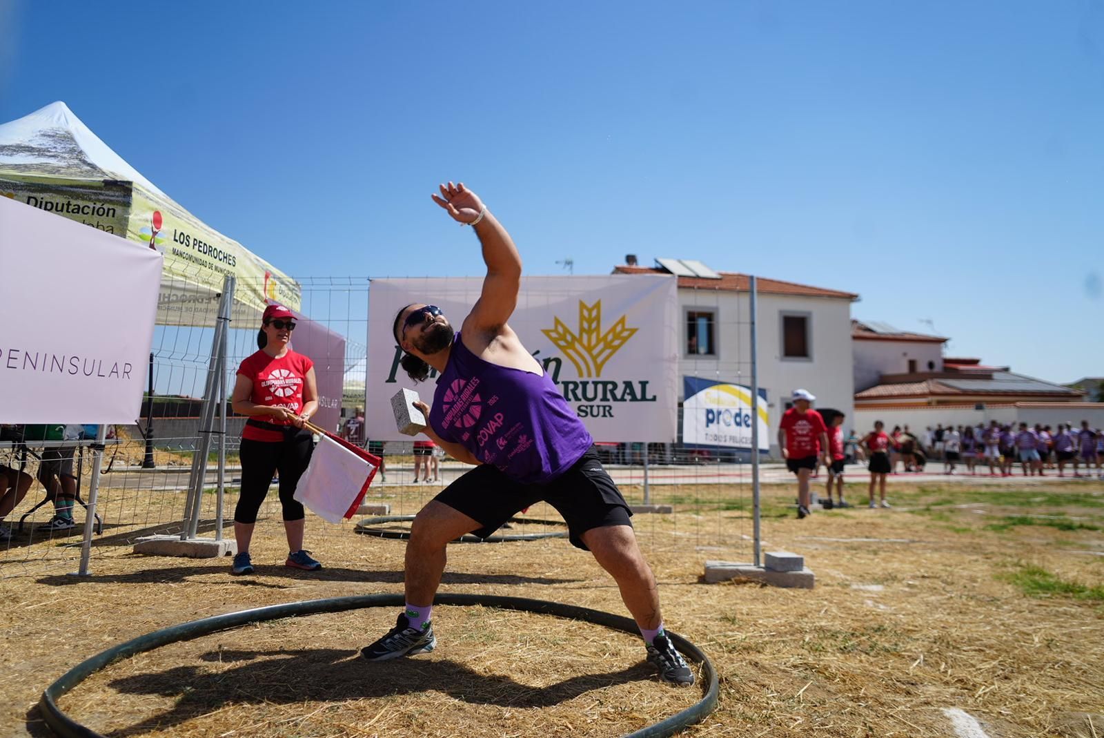 Añora vive una intensa jornada de juegos en las Olimpiadas Rurales