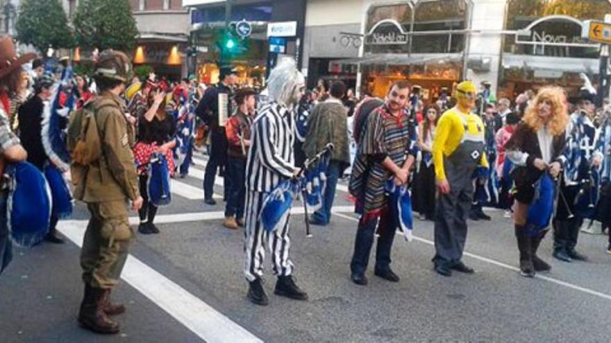 Desfile del Antroxu en Oviedo