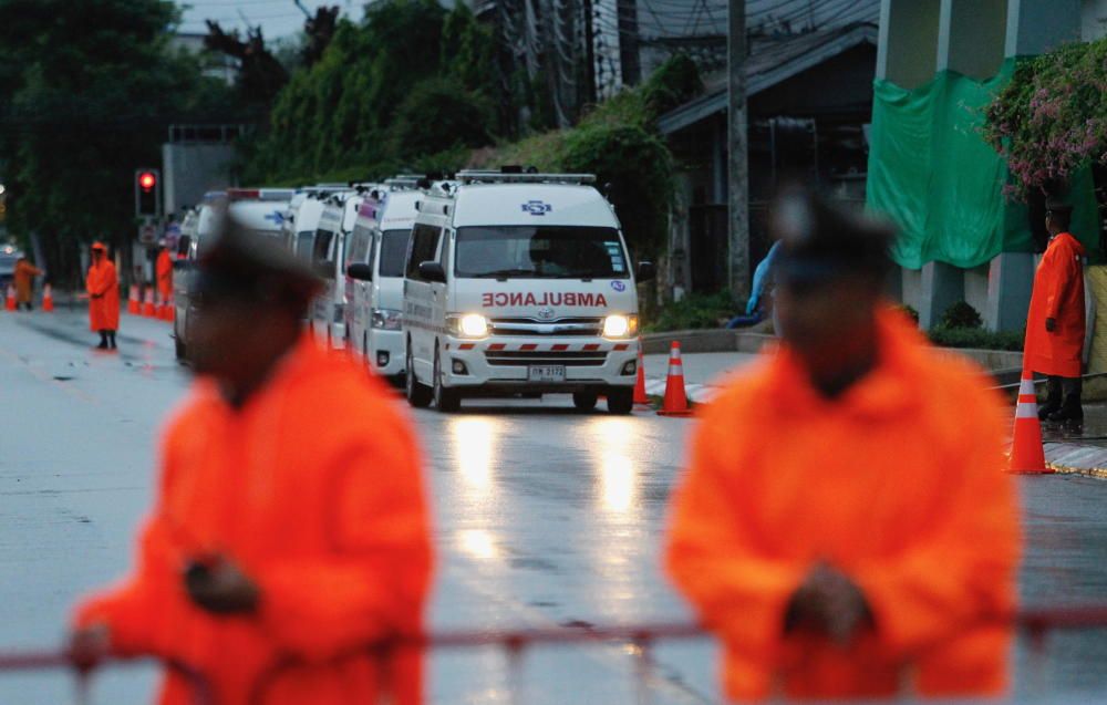 El rescate de los niños de Tailandia, en imágenes