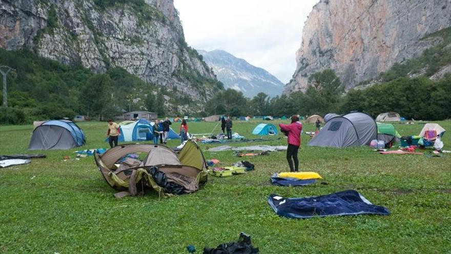 Récord histórico de campamentos en Aragón