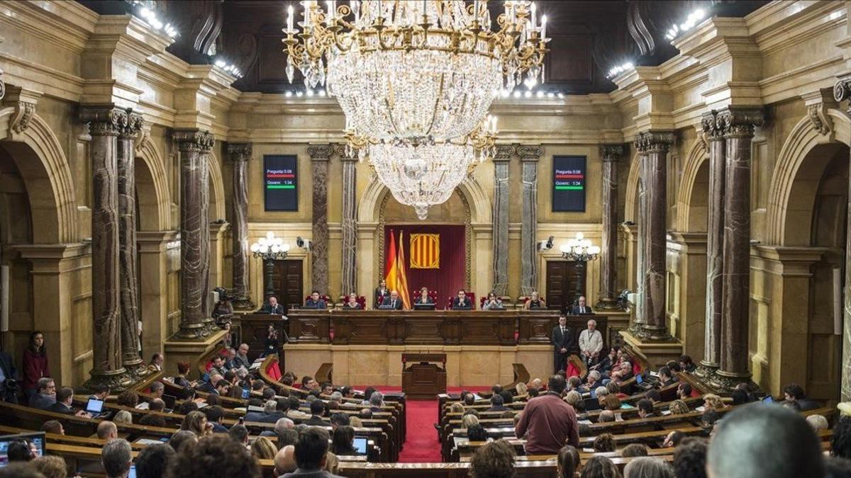 Pleno del Parlament