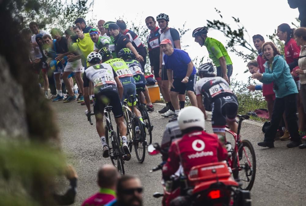 Vuelta ciclista a España. Lagos de Covadonga