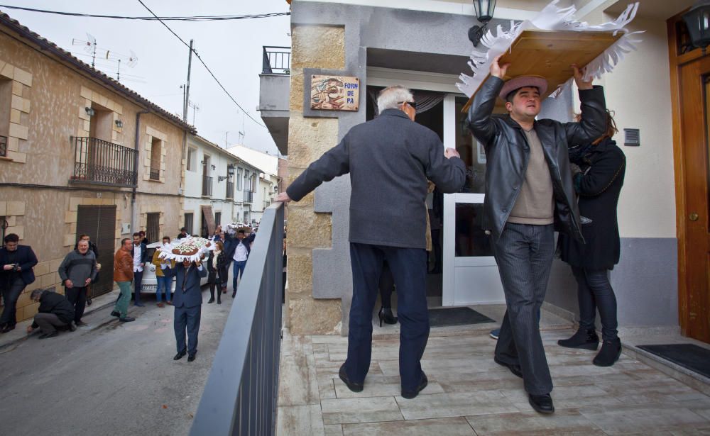 Gorga celebra la fiesta de Sant Blai a medio gas