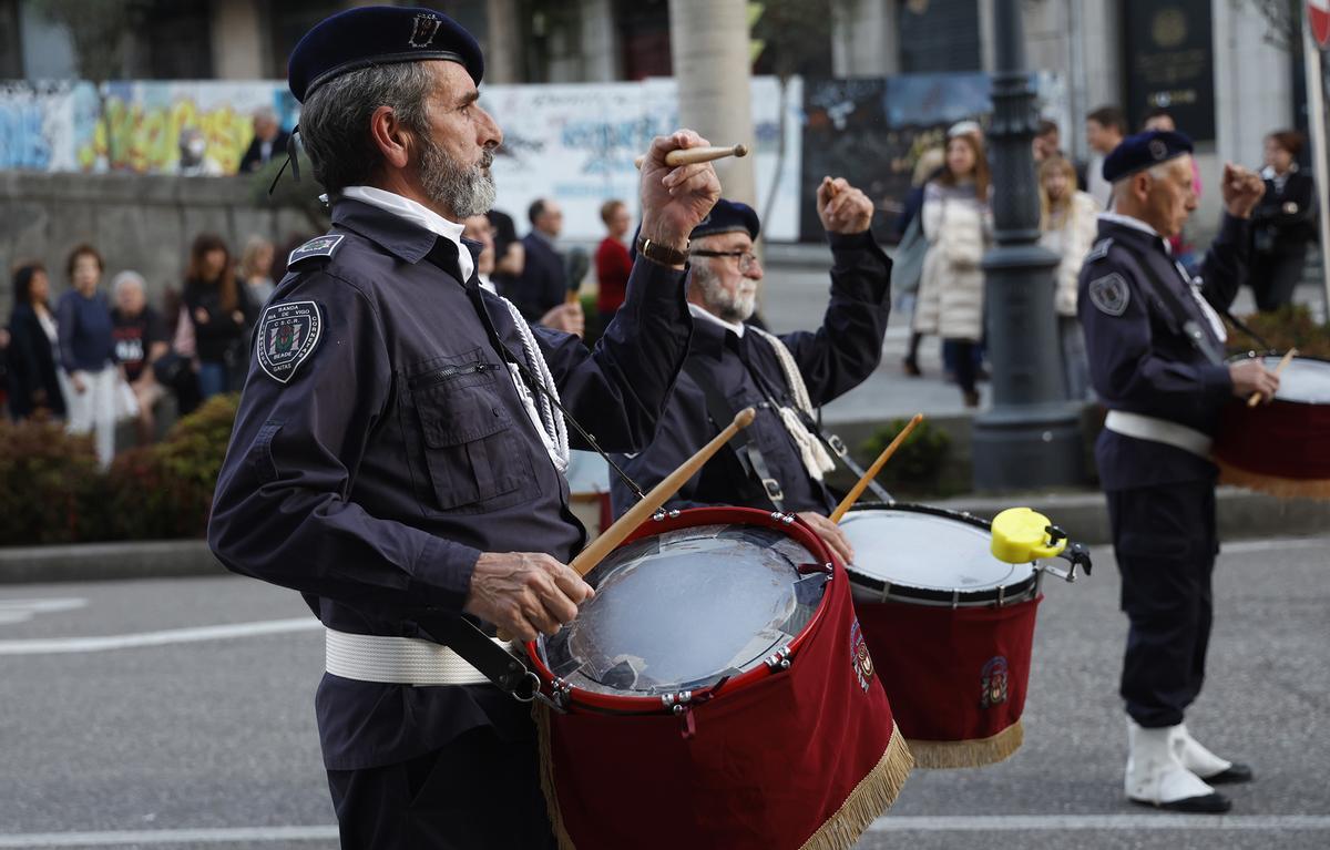 La procesión del Jesús del Silencio recorrió el centro de la ciudad