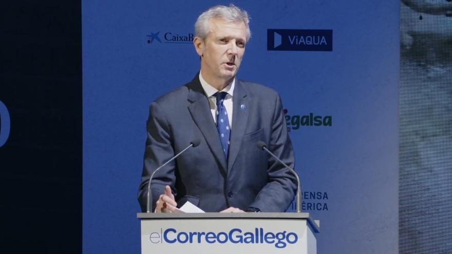 Discurso íntegro de Alfonso Rueda en la Gala Gallegos del Año