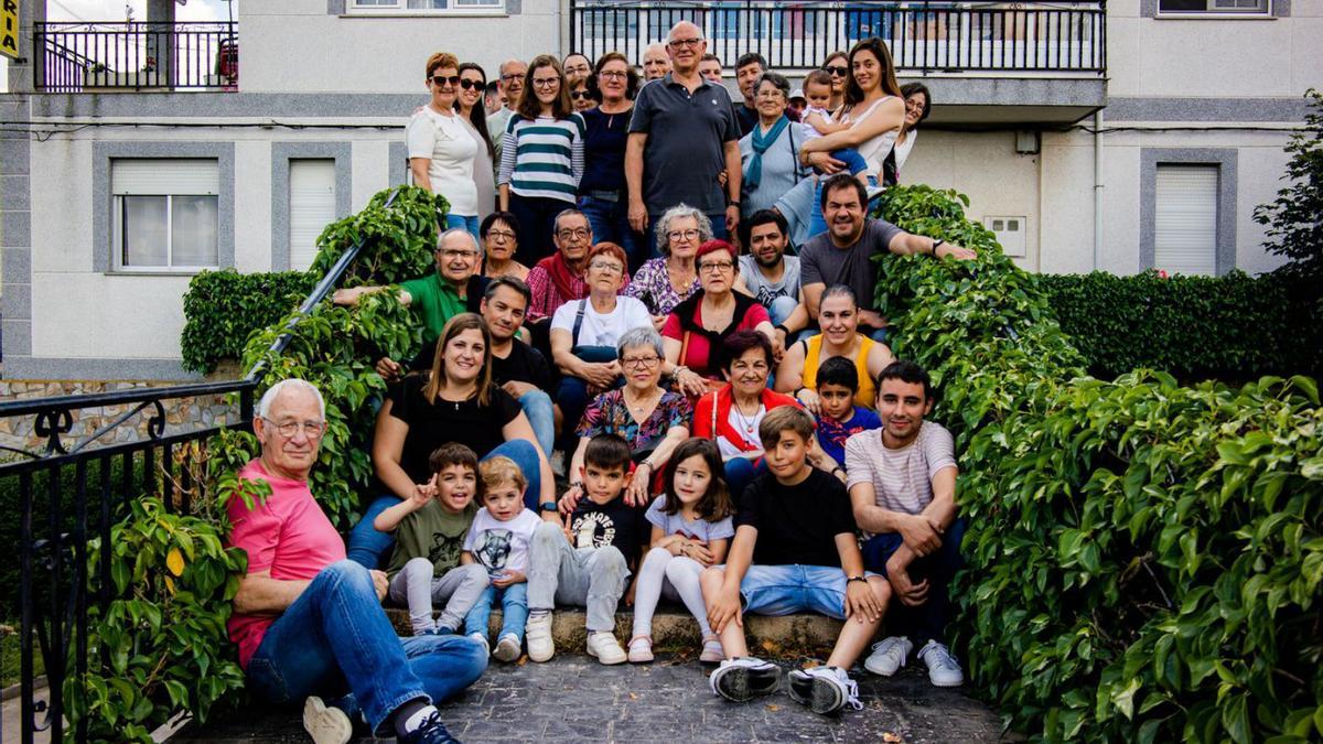 Reunión familiar de la familia de los panaderos de Rionegro del Puente . | A. S.