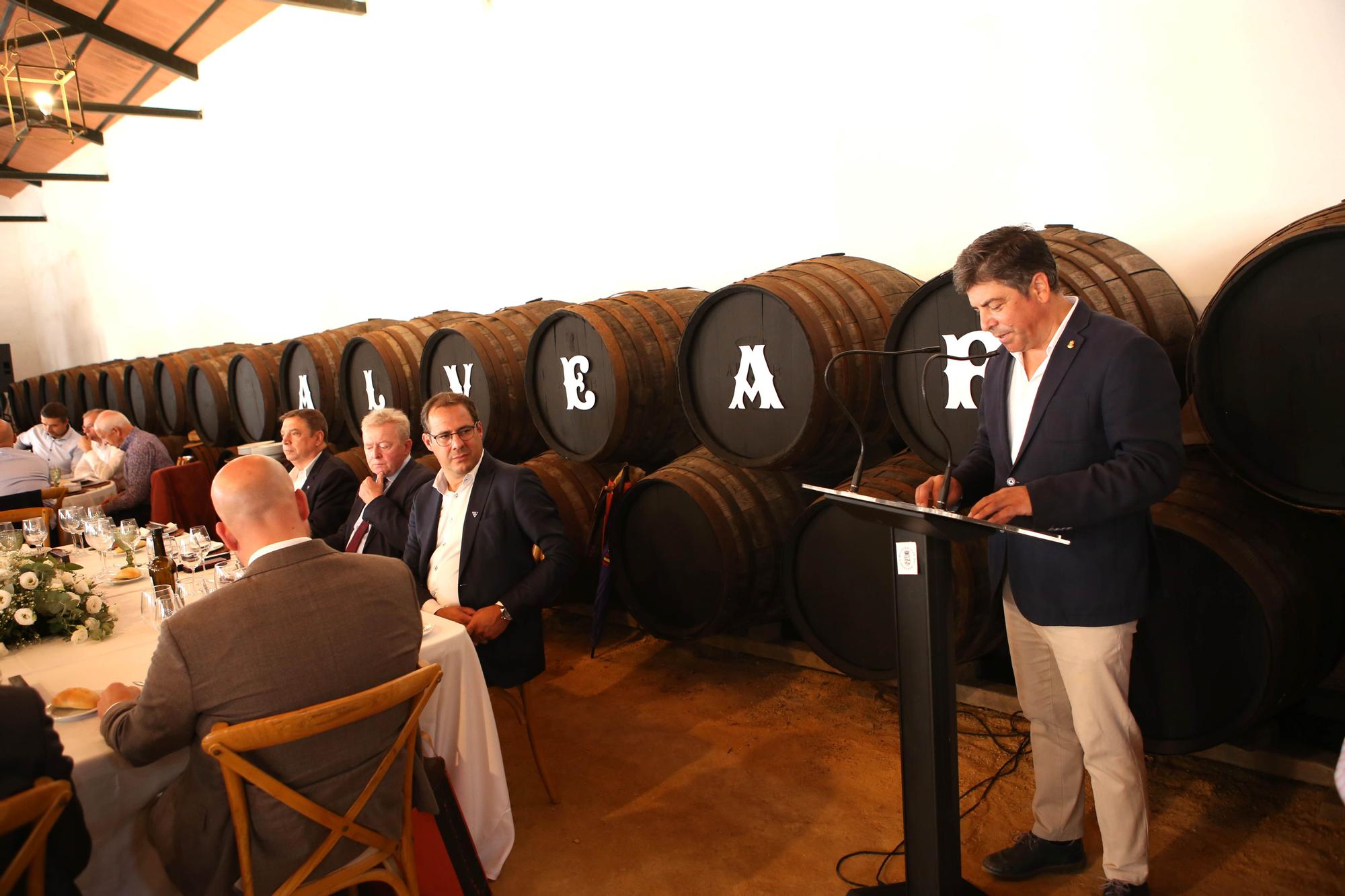 Visita de los ministros de Agricultura de la UE al marco vitivinícola de Montilla-Moriles