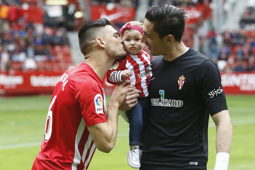 Sporting - Barclona B, en imágenes