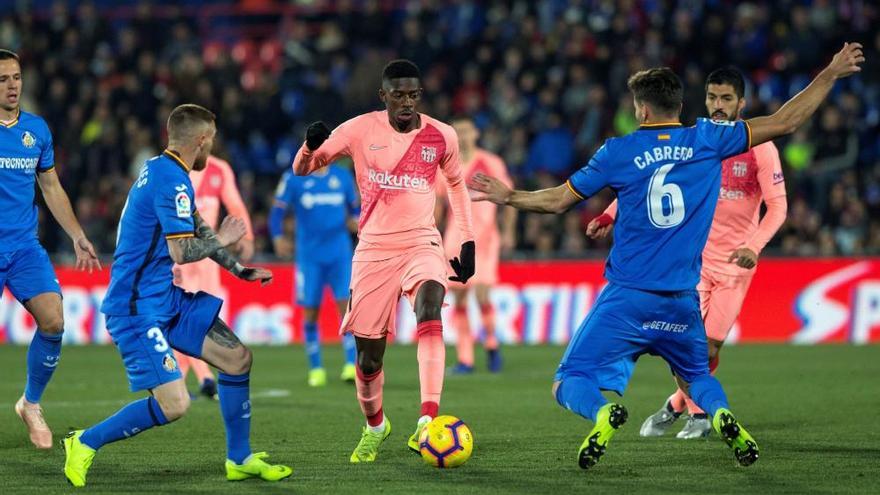 Las mejores imágenes del Getafe - Barcelona