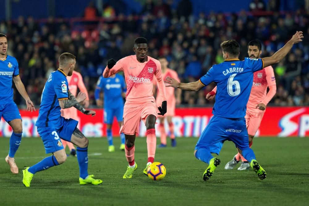 Les imatges del Getafe - Barcelona