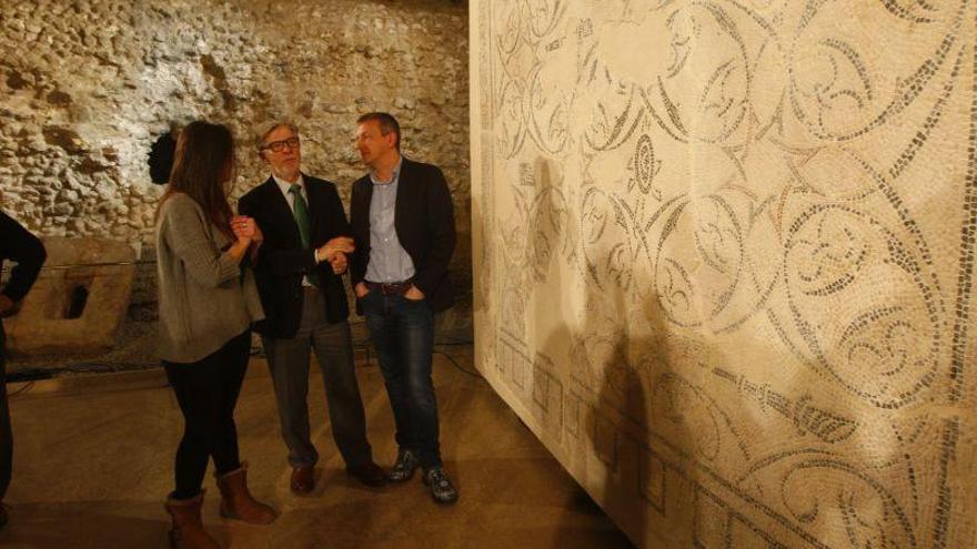 El Foro saca a la luz un mosaico romano de una vivienda privada del siglo II