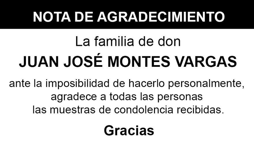 Nota Juan José Montes Vargas