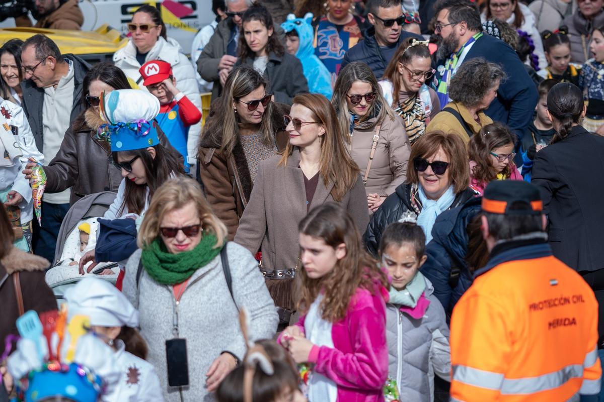 La cantera del Carnaval Romano brilla en un desfile infantil repleto de disfraces.