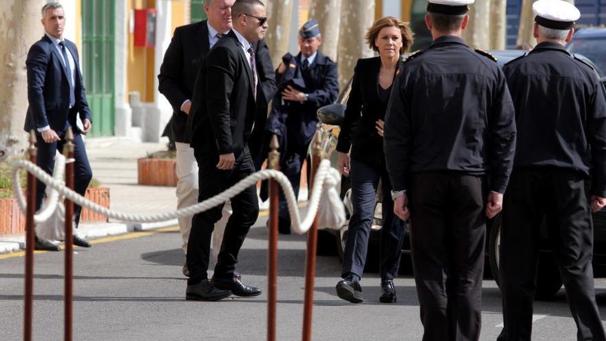 Visita de la ministra Cospedal a Cartagena