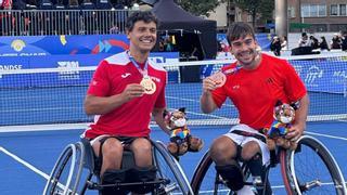 El tenista Cisco García alcanza el podio europeo con España