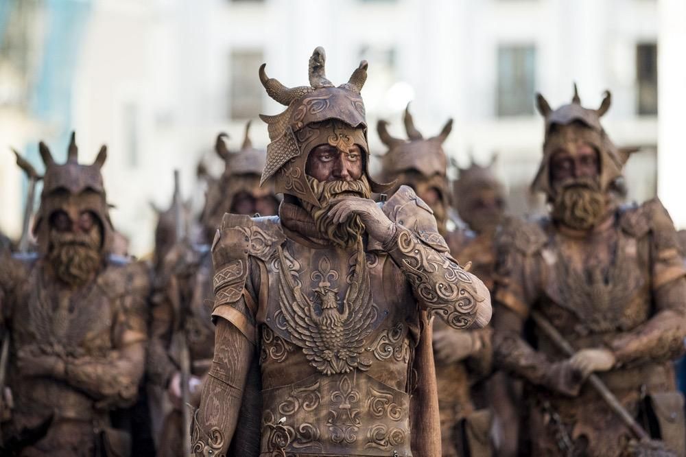 La Filà Cides de Alcoy en Burgos