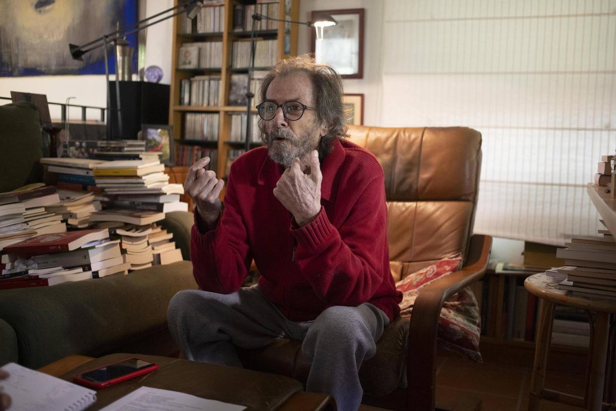 El poeta saforenc Josep Piera en una imatge recent.