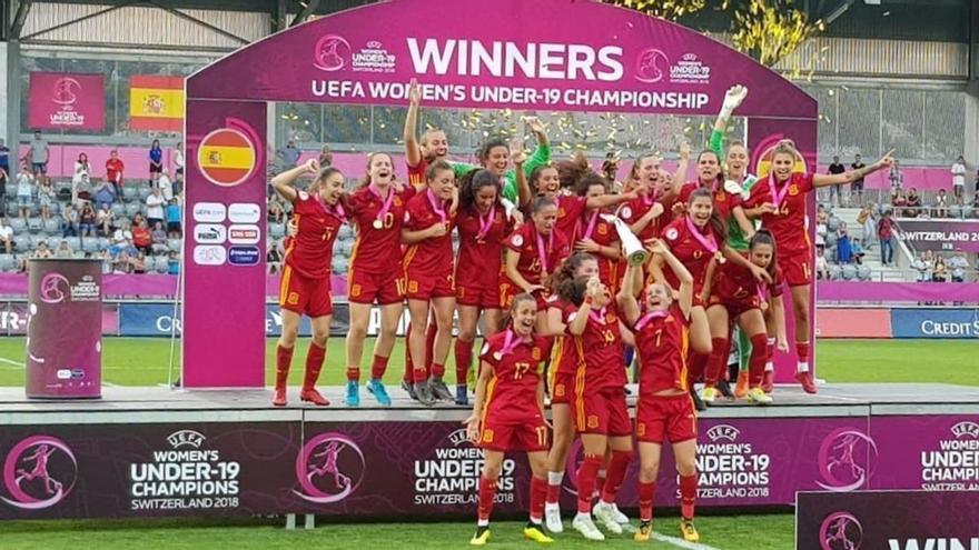 España, campeona europea sub-19