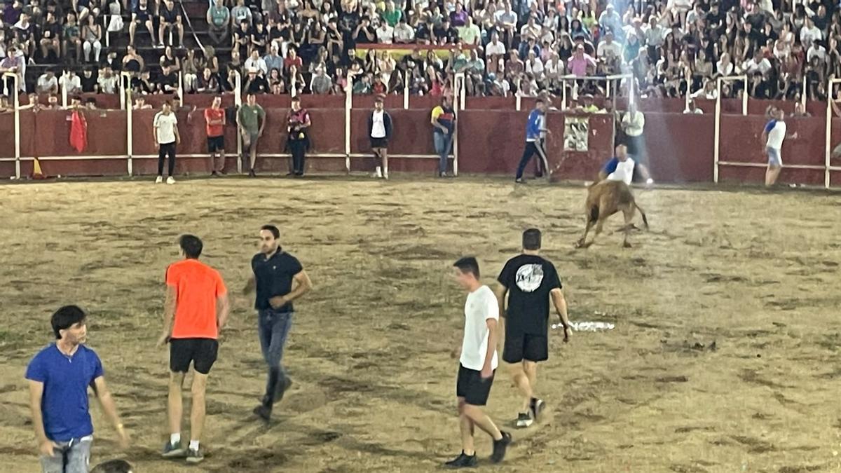 GALERÍA | Noche de vaquillas en San Cristóbal de Entreviñas