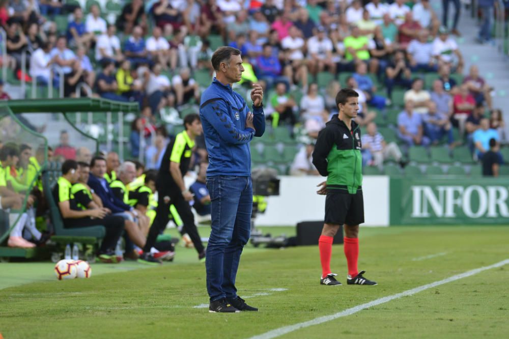 La victoria del Elche ante el CD Lugo en imágenes