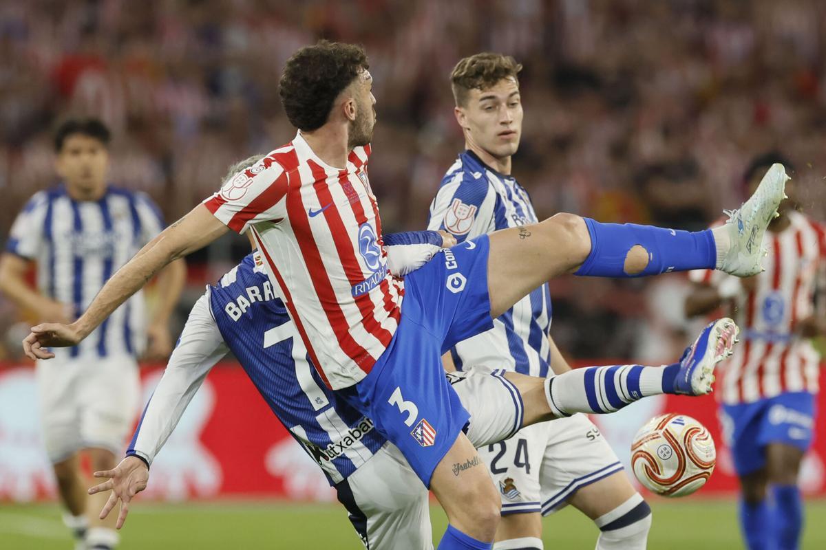 Final de la Copa del Rey: Atlético de Madrid - Real Sociedad, en imágenes. Final de la Copa del Rey: Atlético de Madrid - Real Sociedad, en imágenes.