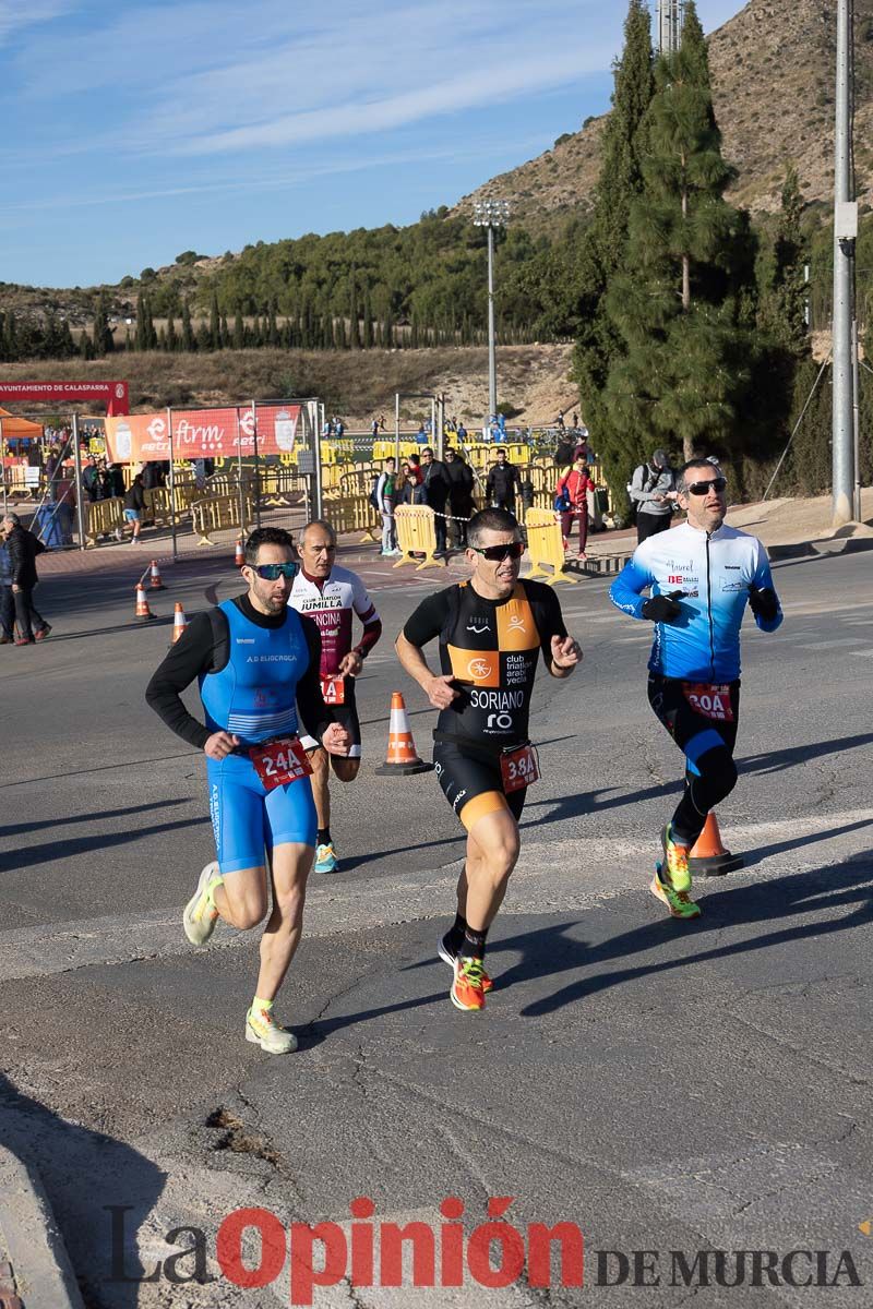 Campeonato Regional de Duatlón por relevos Súper Sprint en Calasparra (carrera a pie)