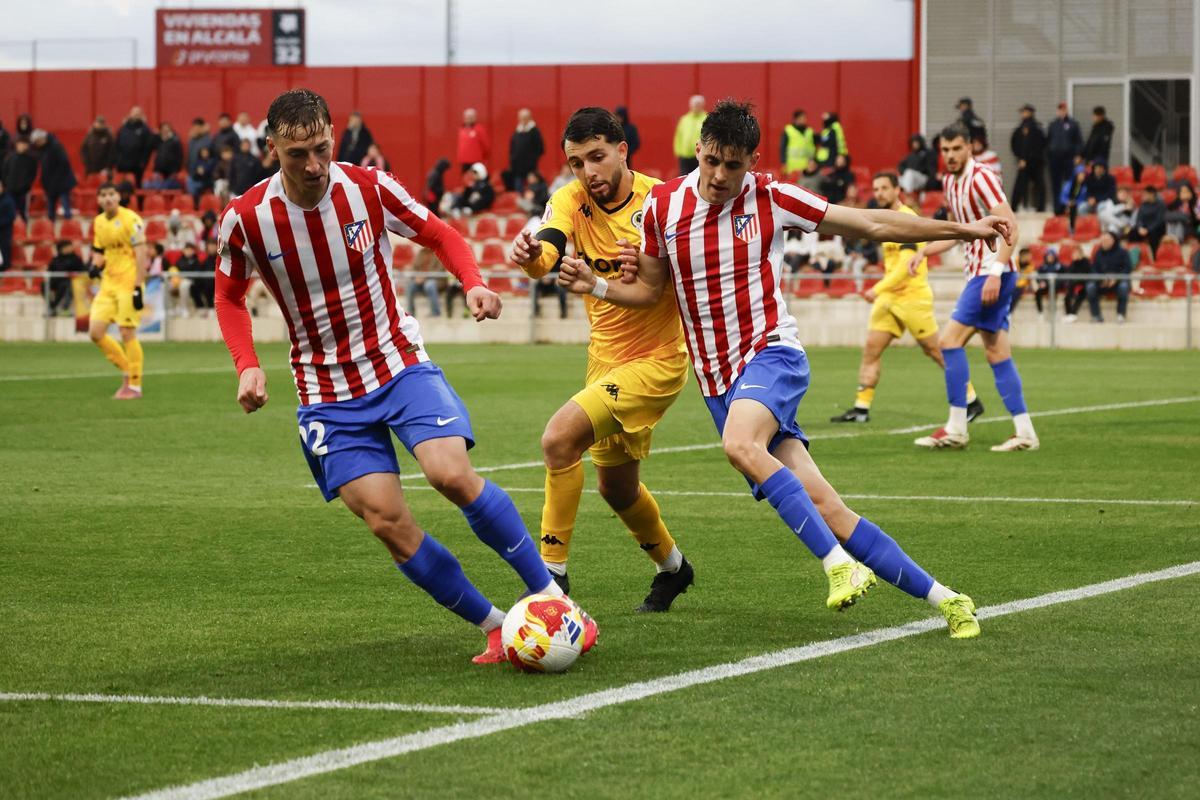 Las mejores imágenes del Atlético de Madrid B - Hércules CF