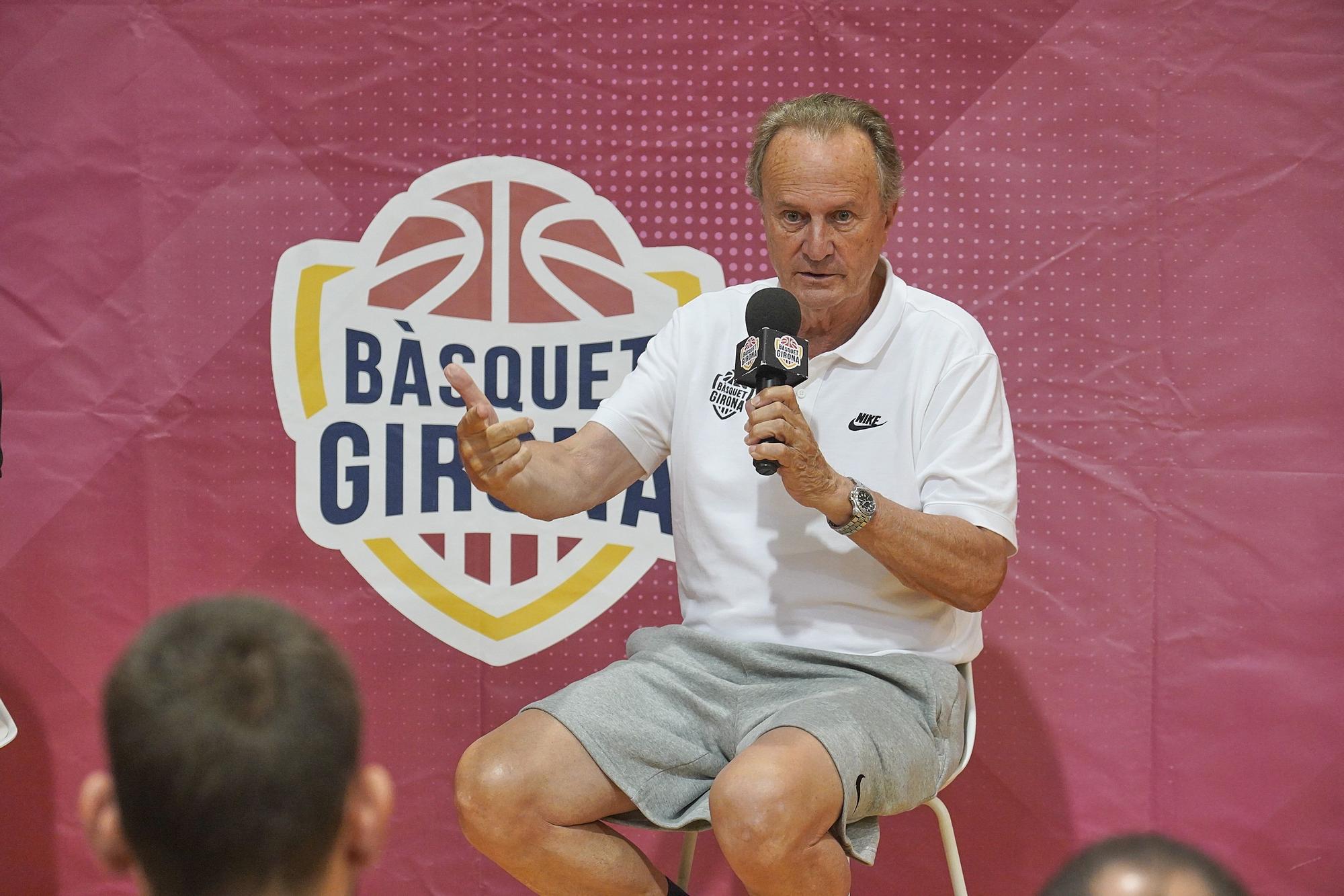 Presentació d'Aíto García Reneses com a nou entrenador del Bàsquet Girona