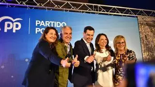 Los políticos regresan a las calles de Málaga para atraer a votantes en las europeas del 9J