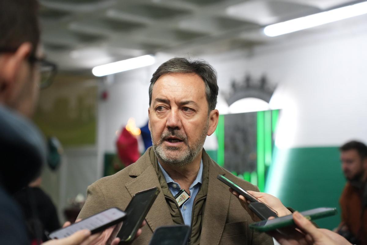 Monterrubio, en la recepción de Los Reyes Magos en El Arcángel.