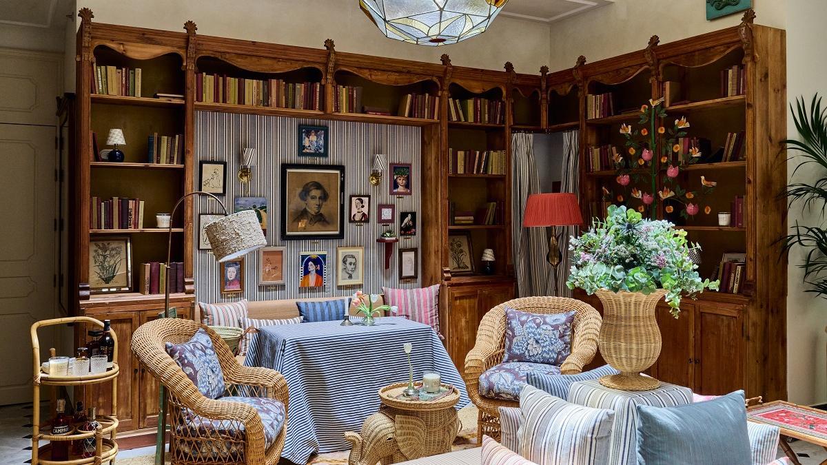 El interior del hotel Cristine Bedfor, que ha abierto en la calle Méndez Núñez de Malaga capital.