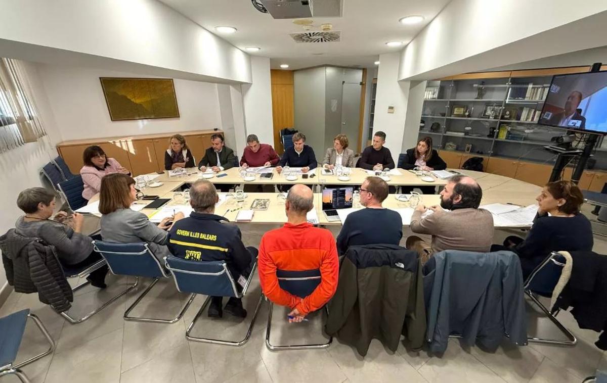 Beim ersten Treffen der Arbeitsgruppe.