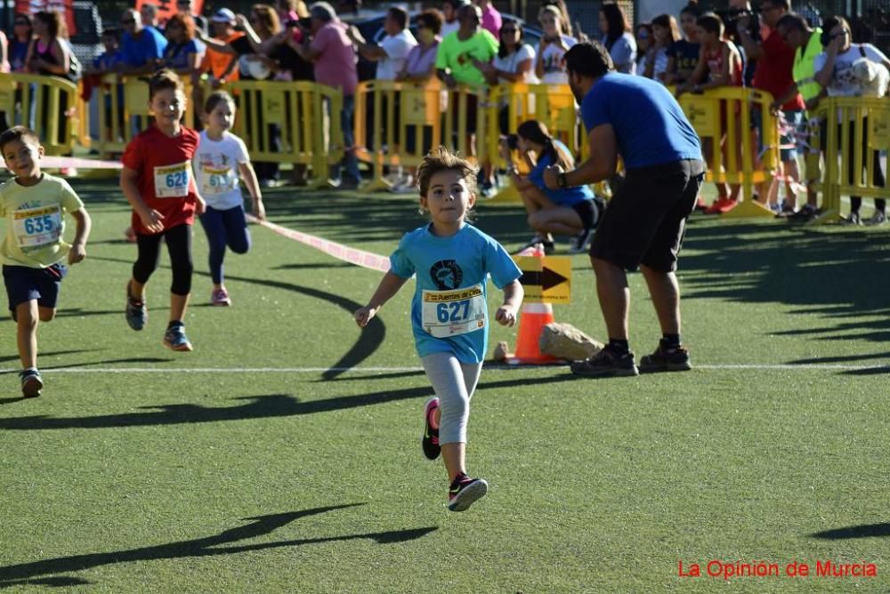 Carrera Puentes de Cieza. Pruebas de menores