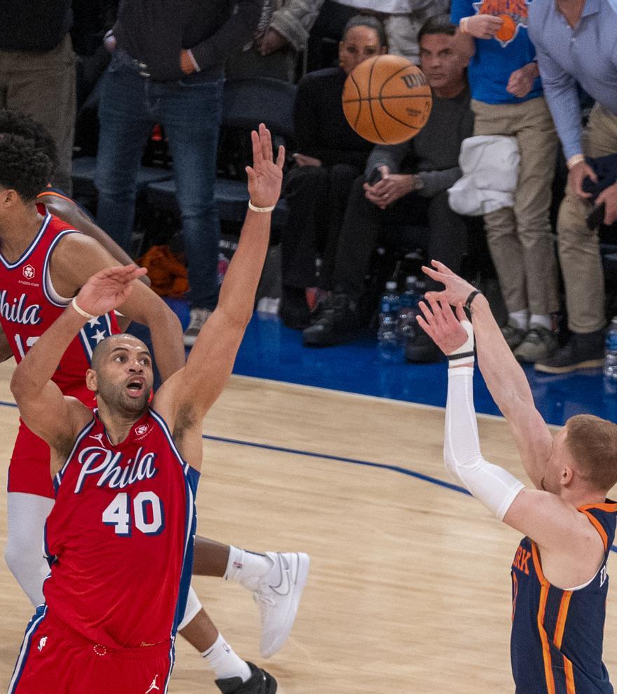 Los Knicks se niegan a entregar Nueva York y viajan a Philadelphia 2-0