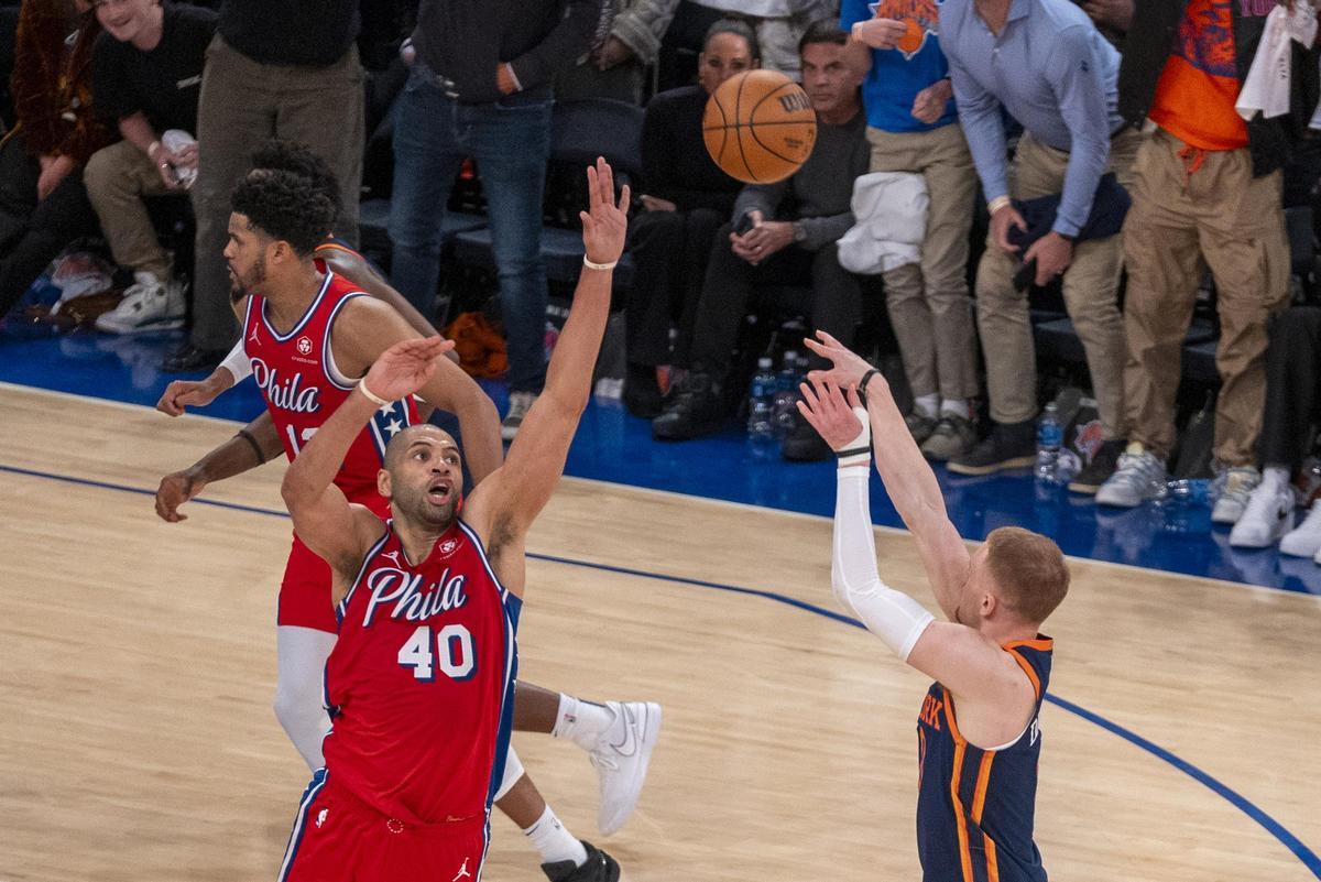 El corazón de los Knicks les lleva a Philadelphia con 2-0.