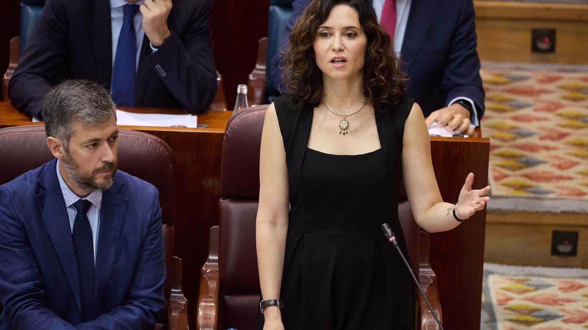 La presidenta de la Comunidad de Madrid, Isabel Díaz Ayuso.