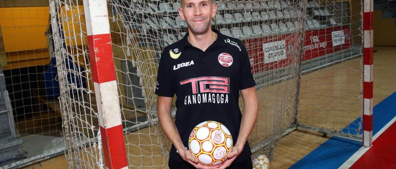 Lucas Fernández, en el Central.