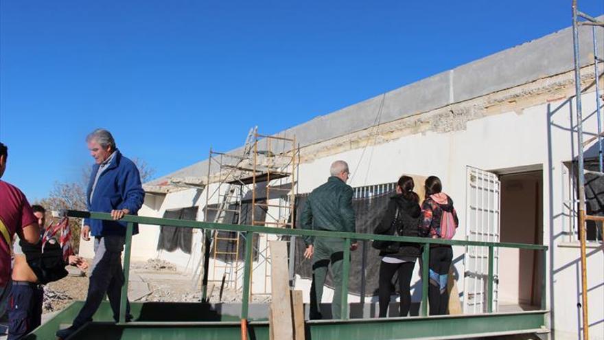 Las obras de la Escuela Oficial de Idiomas acabarán para febrero