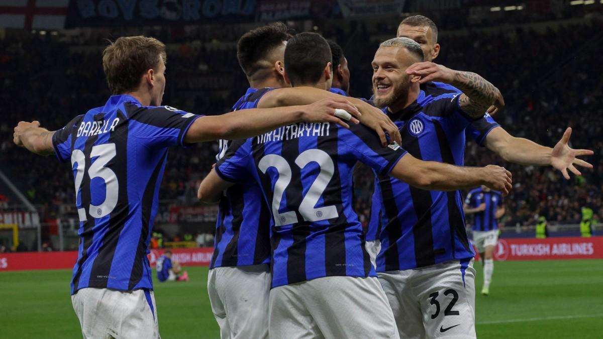Resumen, goles y highlights del Milan 0 - 2 Inter de la ida de semifinales de la Champions