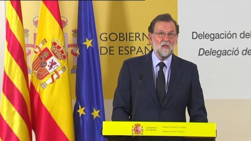 Rajoy: &quot;Estamos unidos para derrotar al terrorismo&quot;