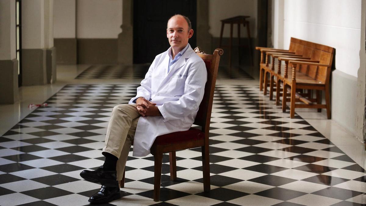 Retrato de Aleix Prat, director del Instituto del Cáncer y Enfermedades de la Sangre del Hospital Clínic-Idibaps