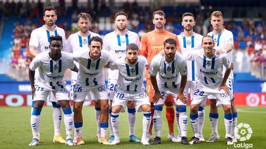 Alineación del Tenerife en la primera jornada.