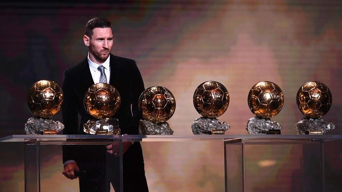 Messi conquista su sexto Balón de Oro.